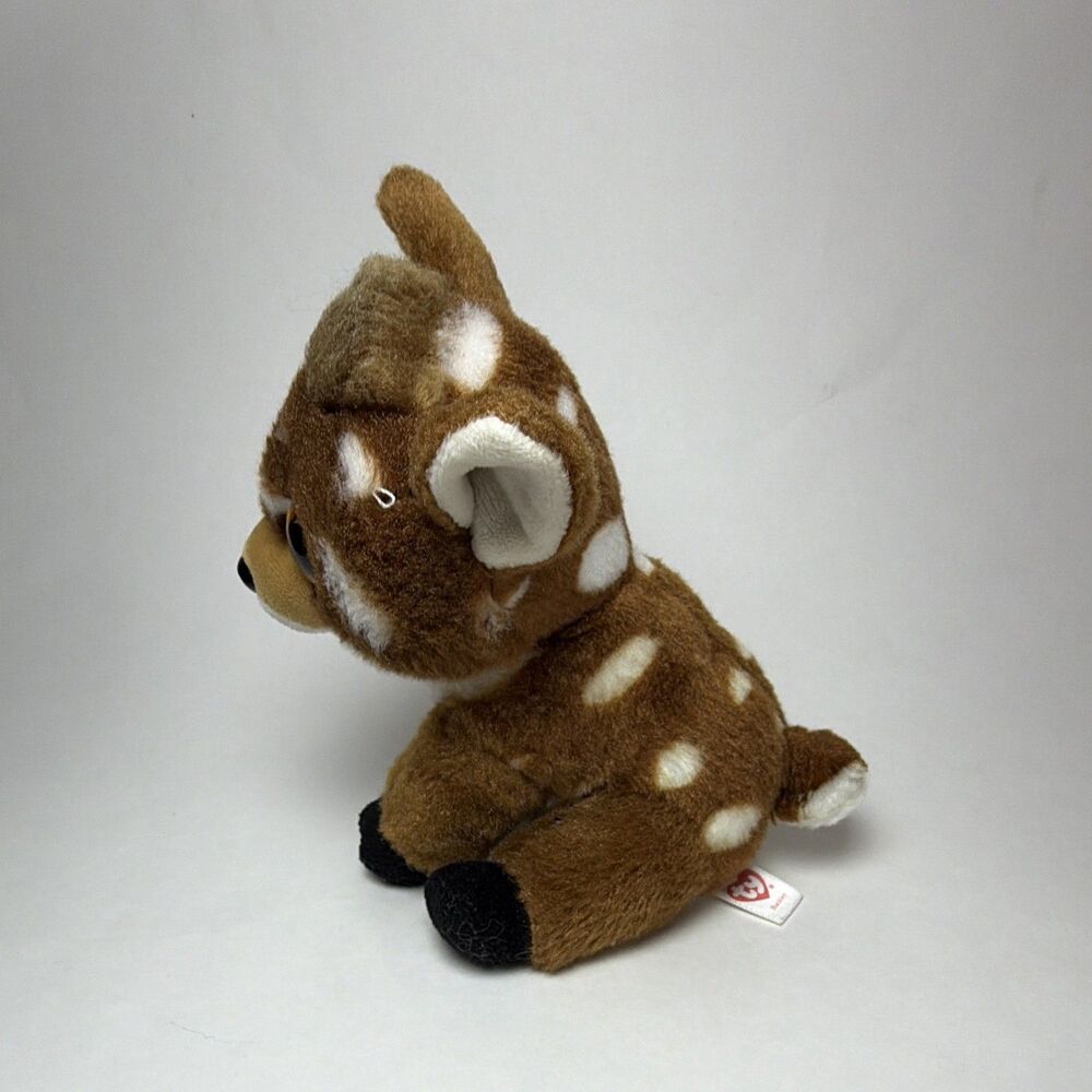 Ty Buckley Beanie Boos VelveTy Brown Deer Plush Stuffed Animal - Picture 4 of 5